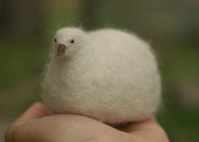white bird